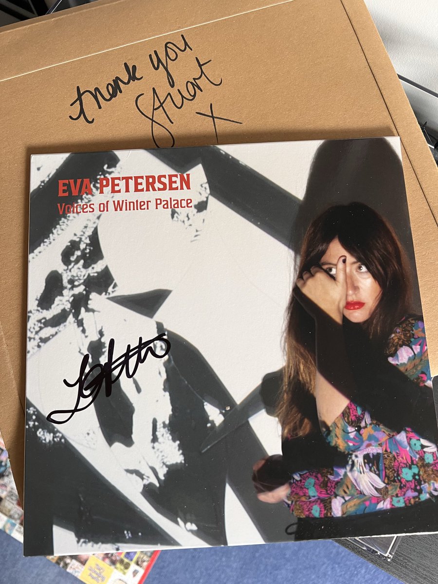 stuartscott09's tweet photo. Loving the personal touch thanks #evapetersen #voicesofwinterpalace https://t.co/YB14auVUVm