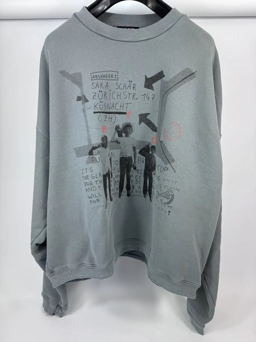 Sion wears Sweatshirt from ENFANTS RICHES DÉPRIMÉS