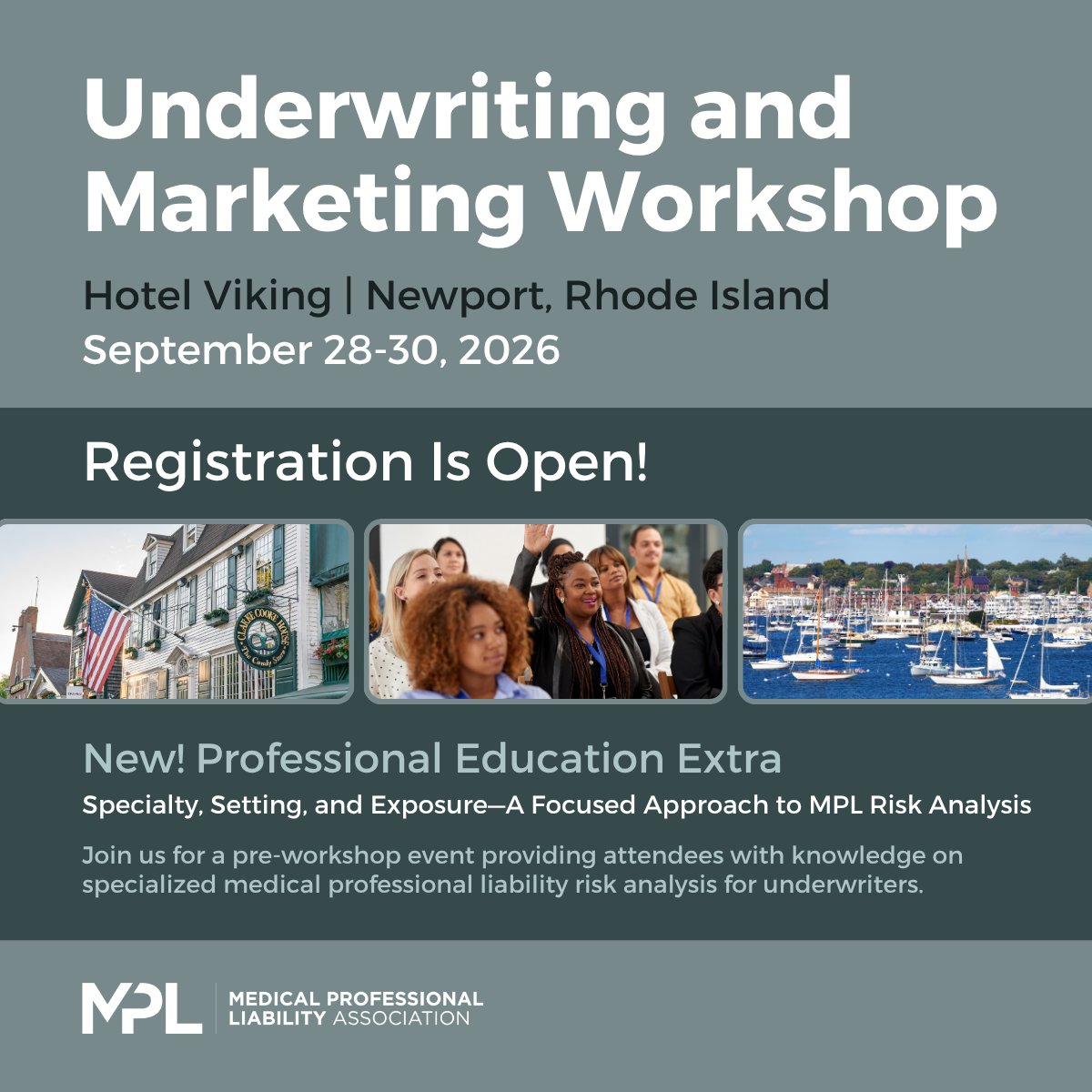 MPLassociation's tweet photo. Registration for the Association’s Underwriting and Marketing Workshop is now open to members and partners: https://t.co/NYJMGHGbxN https://t.co/f5JIoYfAwW