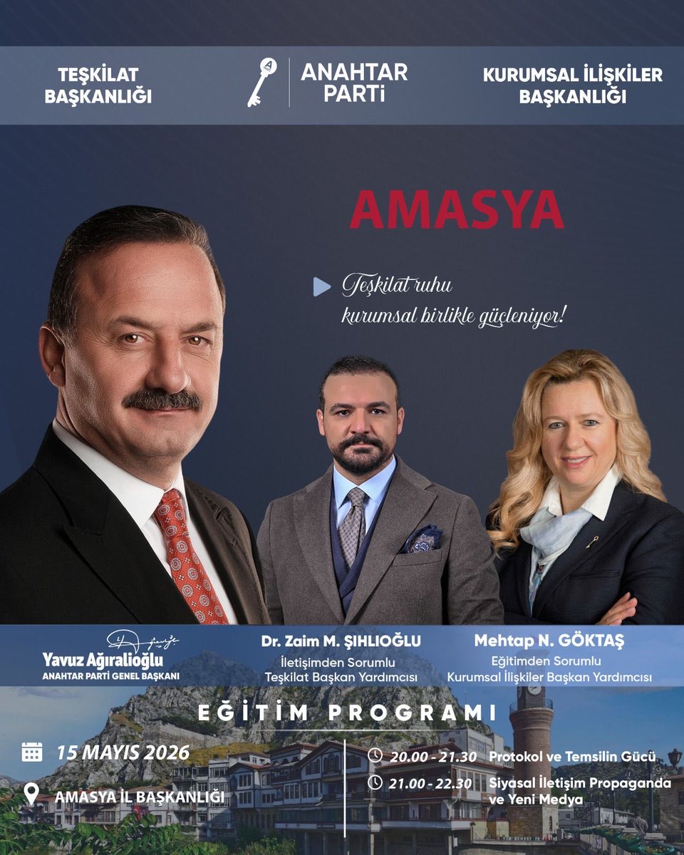 Anahtar Parti Kurumsal İlişkiler Başkanlığı tweet media