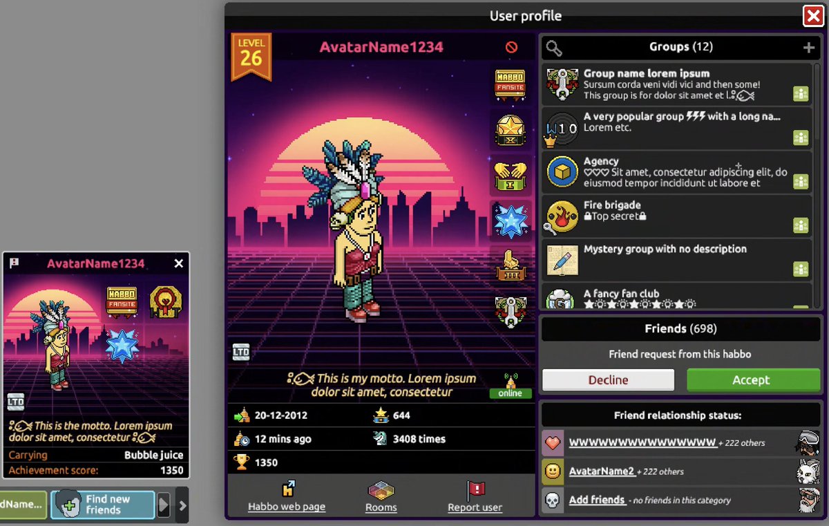 Habbo tweet media