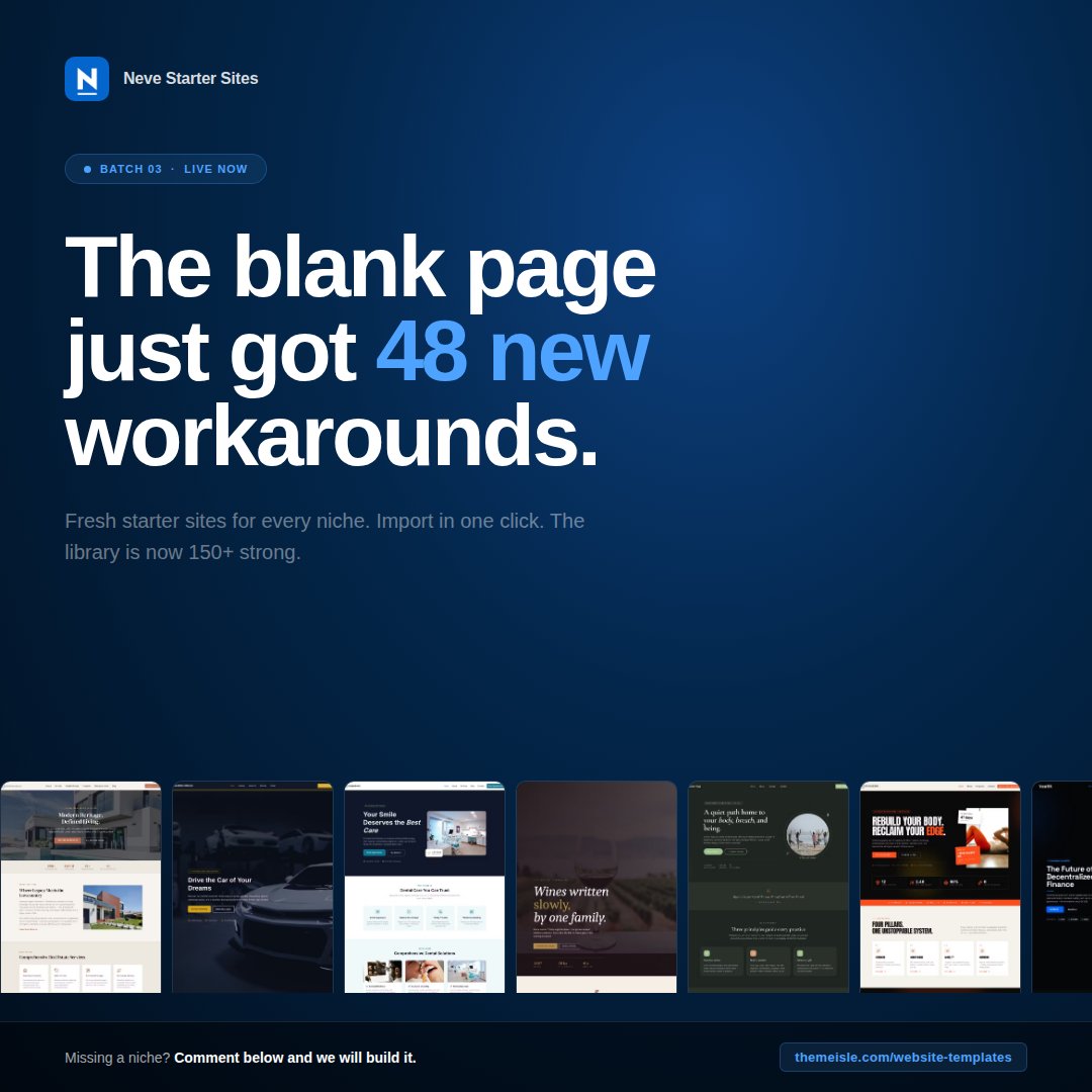 Themeisle tweet media