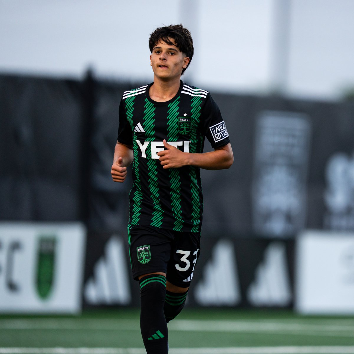 AustinFCII's tweet photo. Pathway in motion! 🌳🌳

Congrats to Erick Feliciano on making his home debut and earning his first start! https://t.co/xJ2B3J8CGC