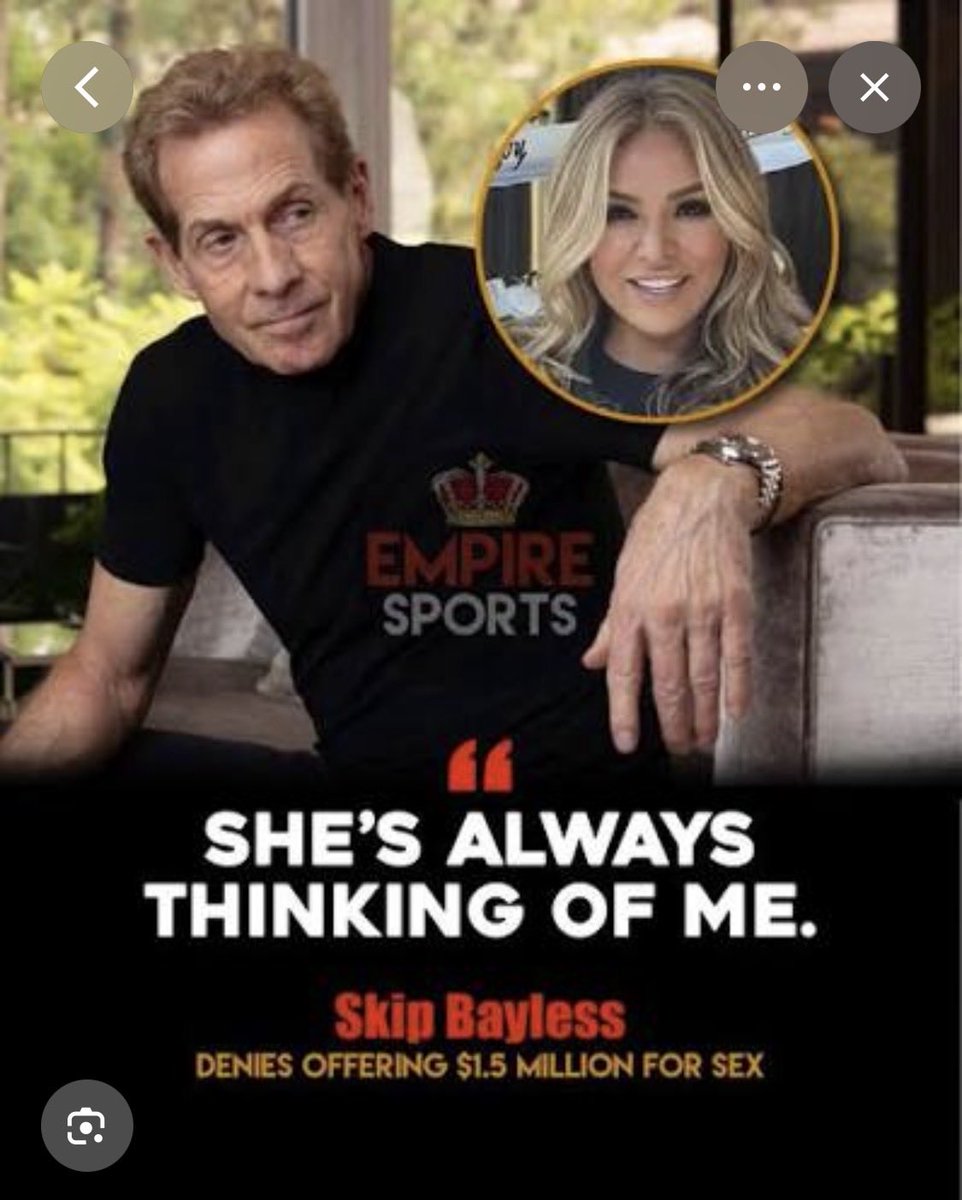 22AceOne's tweet photo. @RealSkipBayless https://t.co/w2QaqiA1V3