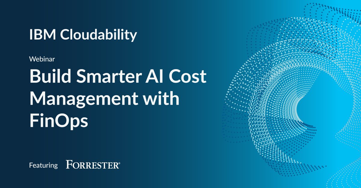 Kubecost's tweet photo. For engineering teams: watch our AI cost management webinar on demand, covering visibility gaps, governance challenges, and optimization strategies for generative AI workloads.

Check it out here: https://t.co/WLWivaLa9m https://t.co/ZfPPNQ5oZI