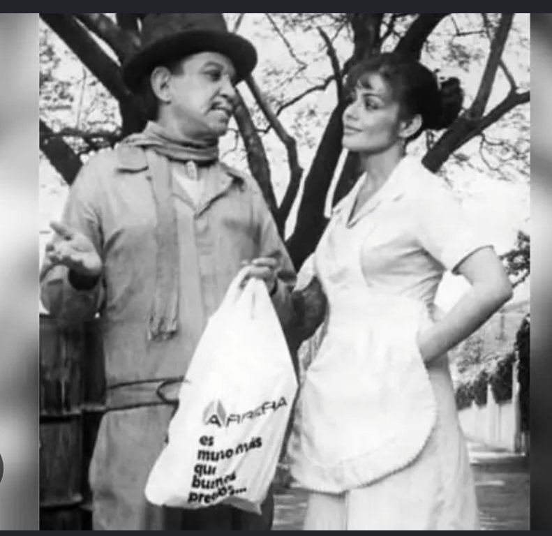 OrneHoyer's tweet photo. Hoy cumple años 🎉
La #Actriz @msorteoficial
Recordando en la película 🎥
#ElBarrendero justo a #Cantinflas
Felicidades 🎉 https://t.co/mRdbwEhJe9