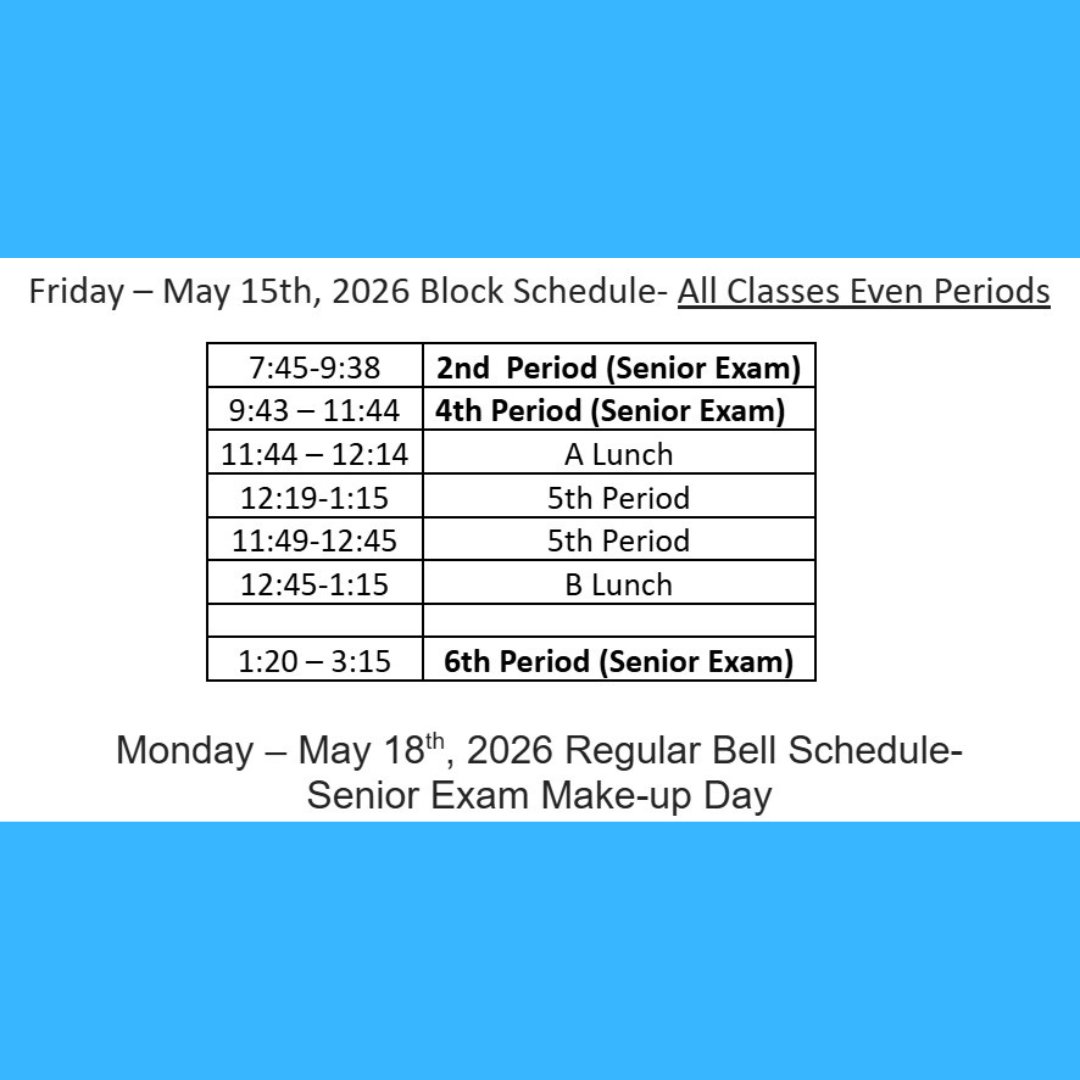 SpringWoodsHigh's tweet photo. For Seniors https://t.co/7M04SN1R2G