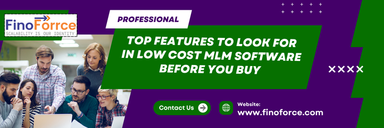 FinoforceD58329's tweet photo. Top Features to Look for in Low Cost MLM Software Before You Buy
The decision on the appropriate MLM software is a very important decision to any direct selling business.
https://t.co/HwYMXEAlJO
#mlmsoftware #mlmsoftwaredevelopment https://t.co/M2dRV3KnO0