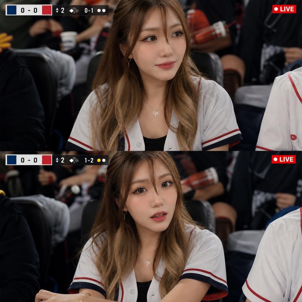 yu_pikachu's tweet photo. 流行りの野球観戦⚾️やってみたらめちめち盛れている🤣💕
ネイル、たまごっちにしました💞🥹懐かし可愛い💓 https://t.co/7MckjdbX3E
