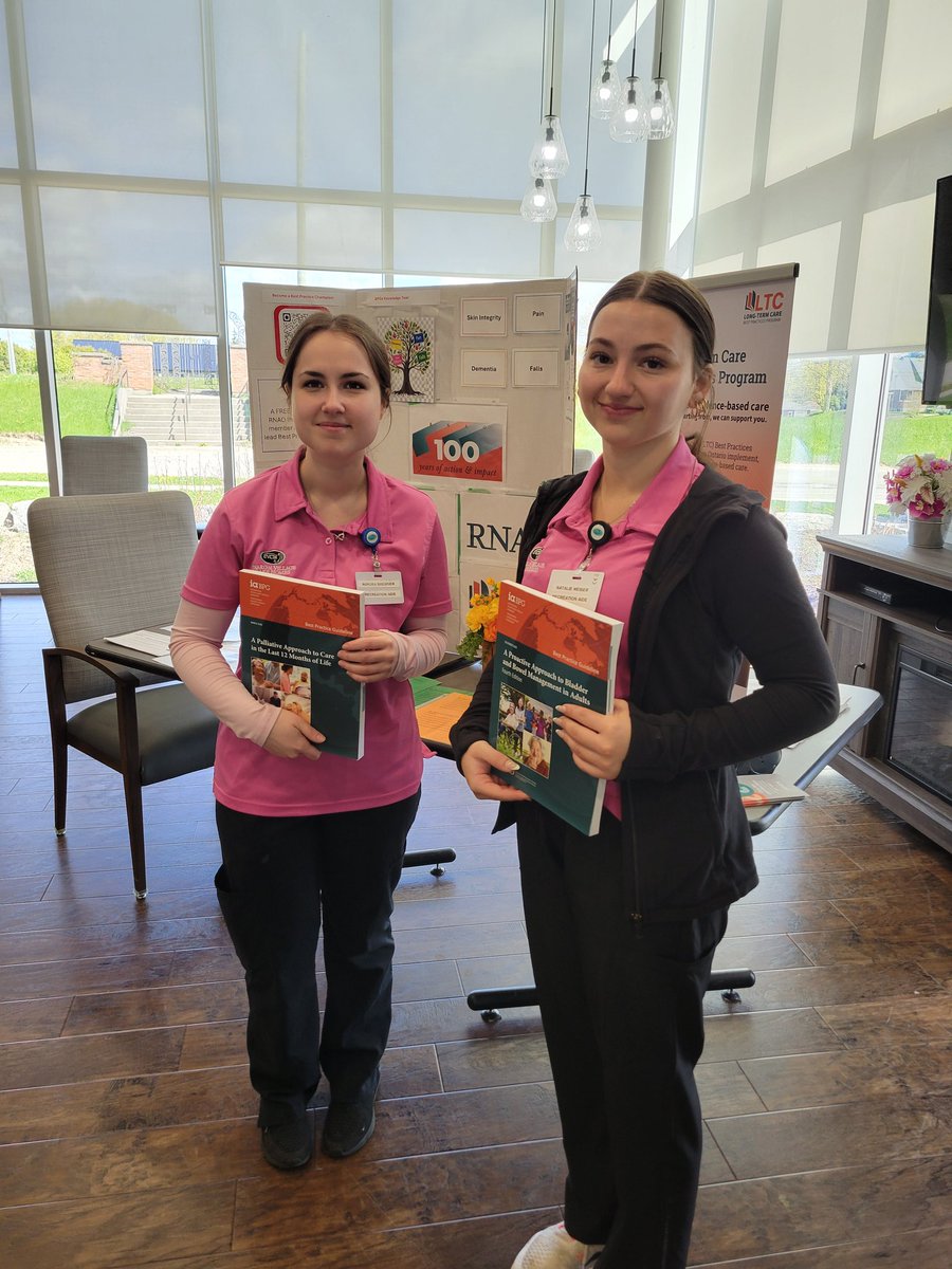 ShailaAranha's tweet photo. #Recreation team supporting nurses residents families.  Inspiring discussion, learning and sharing about team approach with #peoplecentredcare and #fallprevention celebrating #Nursing week and #Caregiving week at Strathcona #LTC Mount Forest. https://t.co/JrqWg9F3YP