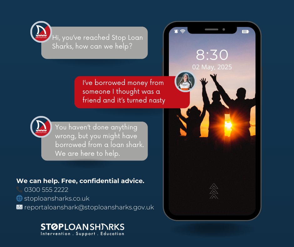 SecurityBrookes's tweet photo. 🦈🚫 Stop Loan Sharks Week 🚫🦈

If money worries are affecting you, remember: illegal money lenders (“loan sharks”) are never the answer.

🔒 Stay safe and look out for your friends.

If you need support, Oxford Brookes Security is available 24/7:
📞 01865 603060 https://t.co/0pqwuz6OgP