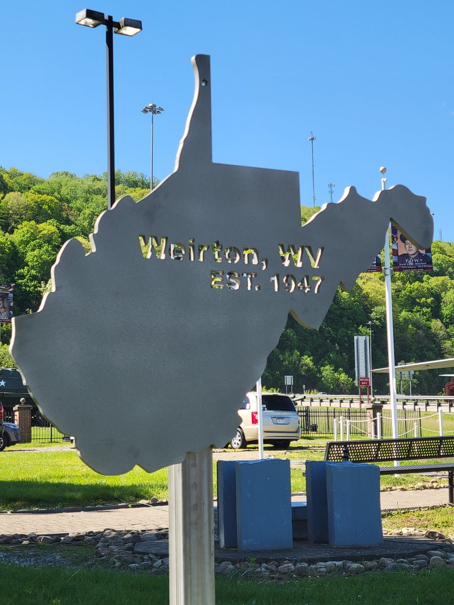 CHowellWDT's tweet photo. Weirton became the newest Northen Panhandle community to unveil a monument depicting its founding date and location in West Virginia. https://t.co/dAkE3SSd6V
