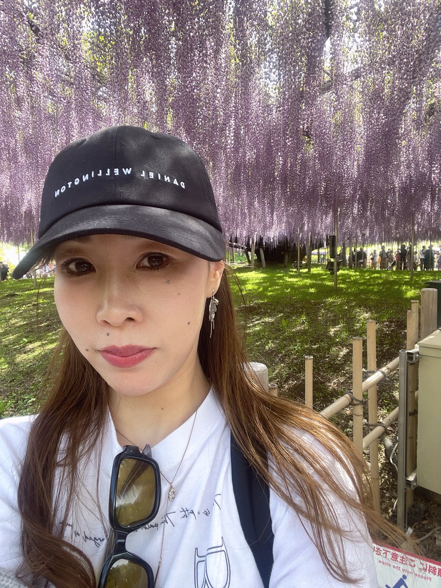 HITOMIymd's tweet photo. Mother’s Day🌷

今年のGWは母の要望で花巡りの旅へ
そして、あしかがフラワーパークで藤を鑑賞
写真撮って、と藤の花に埋もれる母🤣

ウチの母はちょっと変わっていて、華道の先生でもあるんだけど、日々妄想癖が強いというか…突然やる気スイッチが入って創作活動始めたりね…

いつもありがとう🌹 https://t.co/CU202Lyq8u