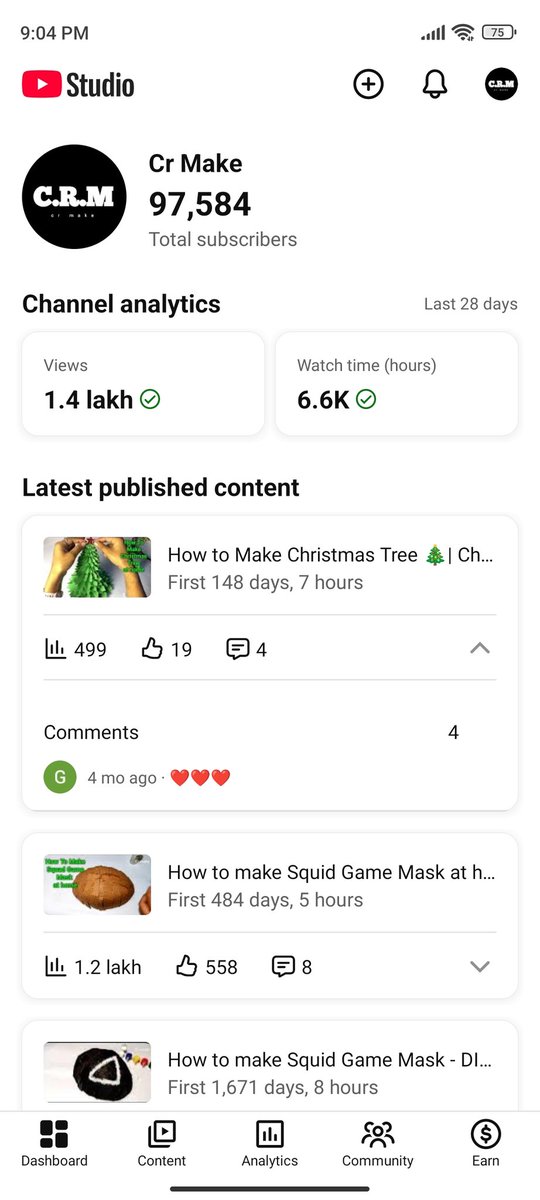 CrMakeOfficial's tweet photo. Hello @TeamYouTube, I waited 90 days and reapplied for YPP, but my channel was rejected for “inauthentic content.” My arts &amp; crafts tutorials are fully original with my own editing and teaching. Please let a senior specialist manually review my channel 🙏 https://t.co/3DQwC64rOs