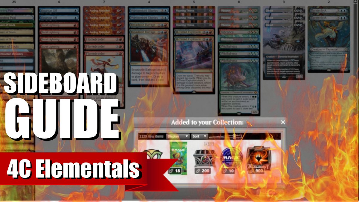 Just posted my Sideboard Guide for Standard 4C Elementals, which I used to win last weekends Super Qualifier it's 5 on my Patre0n link in comments I write about my card Just posted my Sideboard Guide for Standard 4C Elementals, which I used to win last weekends Super Qualifier it's 5 on my Patre0n link in comments I write about my card