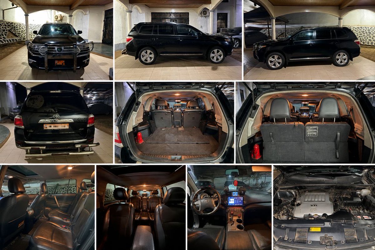 YNoubi's tweet photo. Toyota Highlander - Modele 2012
219.500km au compteur
Moteur V6 Essence en parfait état, jamais touché
Véhicule sans panne*
7 places assises https://t.co/MgFmGSoKRF