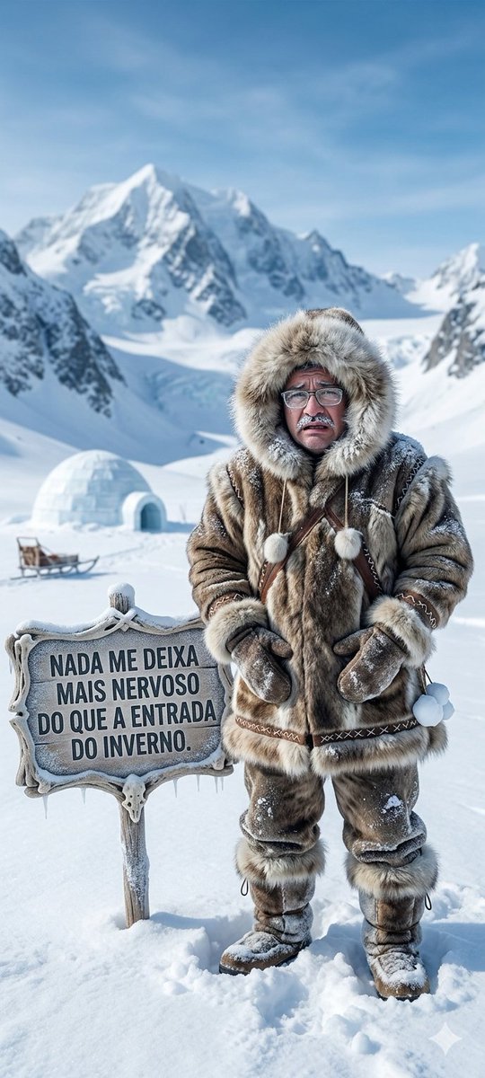 Não gosto de frio