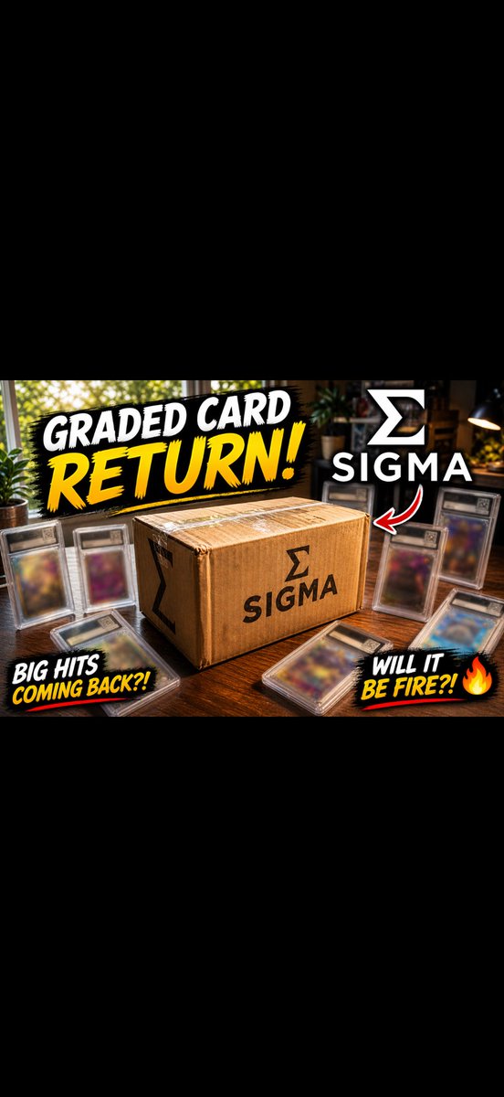 Pokemon__drama's tweet photo. New YouTube video!!

Graded card returned from Sigma grading!

Click here to watch

https://t.co/tMe2GRtNL2 https://t.co/qK5AKFwcuo