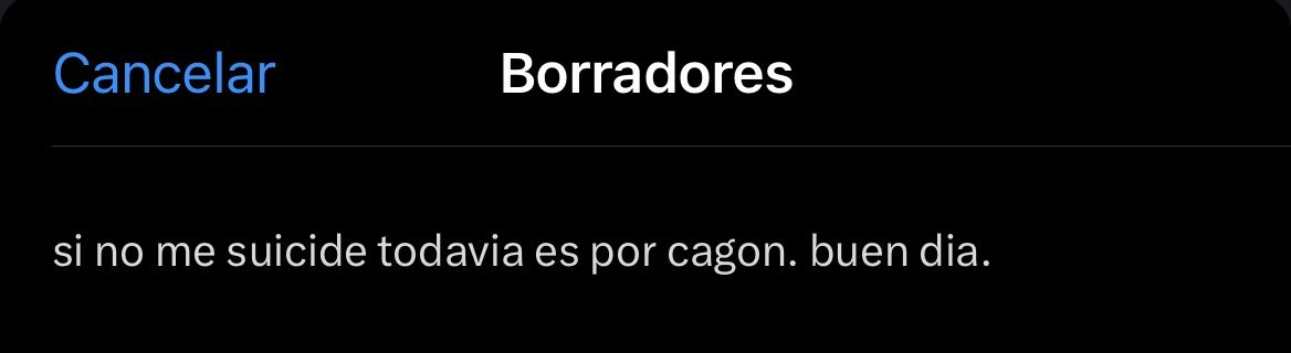 lo que escribi apenas abri los ojos