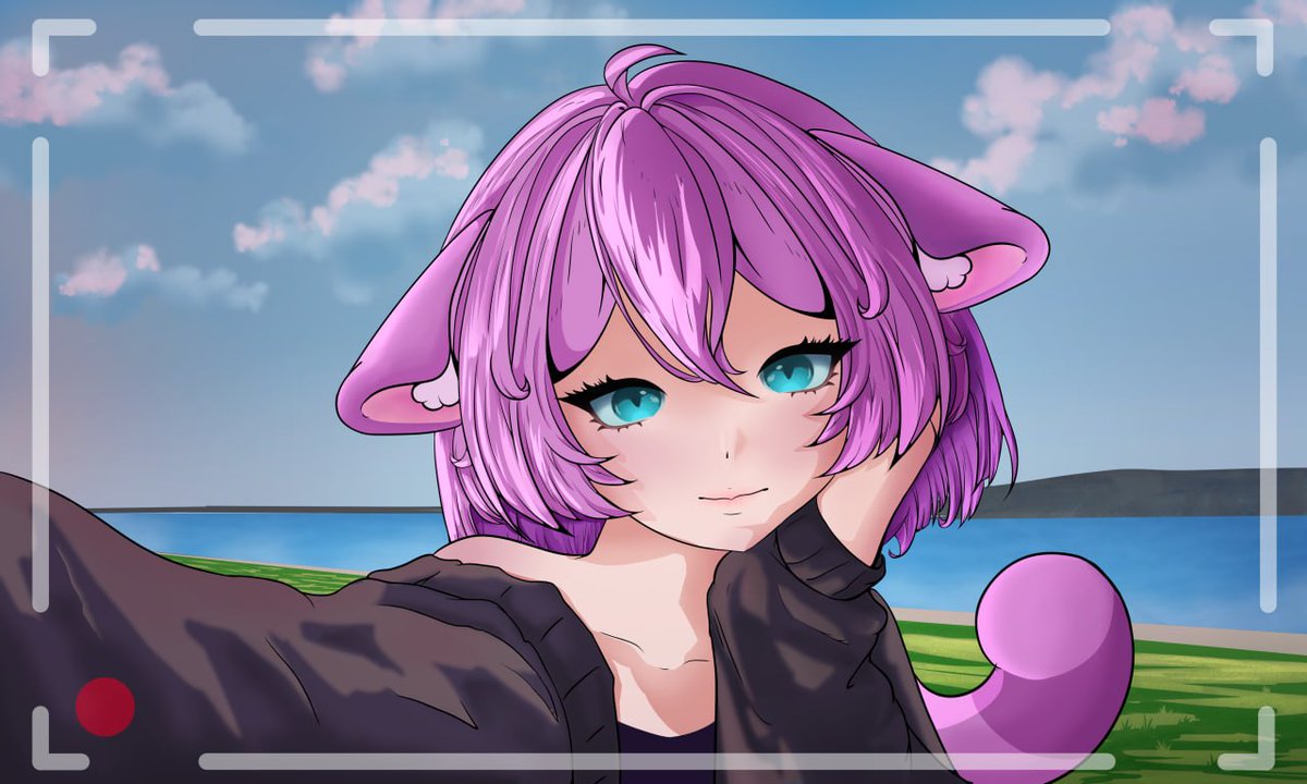 Milissanna's tweet photo. Finally finished this art 🥹🩷
It turned out just the cutest! ✨ #DigitalArt #WIP https://t.co/3imVxZux7T