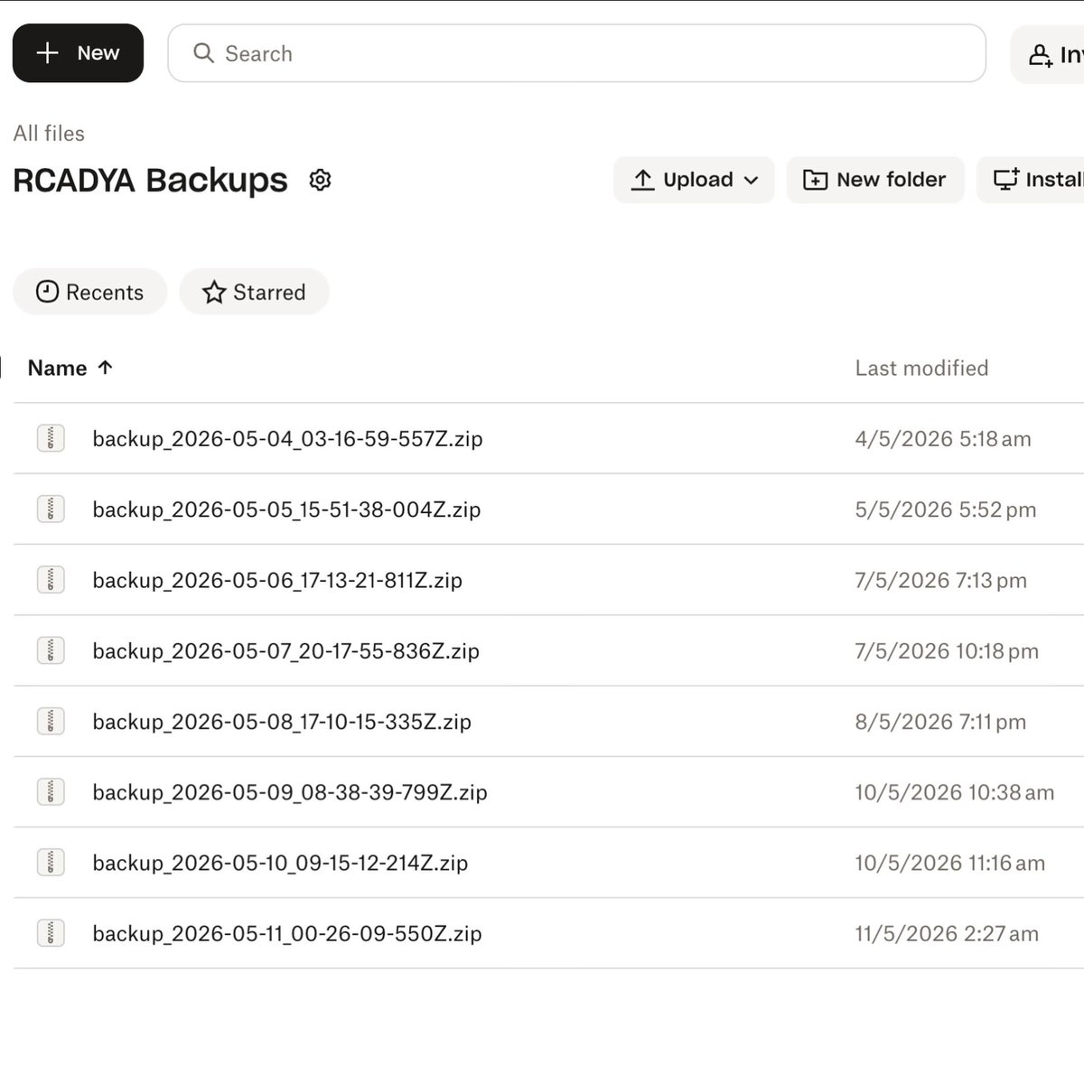 RCADYAGaming's tweet photo. Important Update: Your Files are Even Safer.

RCADYA systems have been set to perform one full backup every day of the entire encrypted Database.

This means that no matter what happens, we’ll never lose anyone’s transaction history, messages or else. https://t.co/KNmv4jYNFC