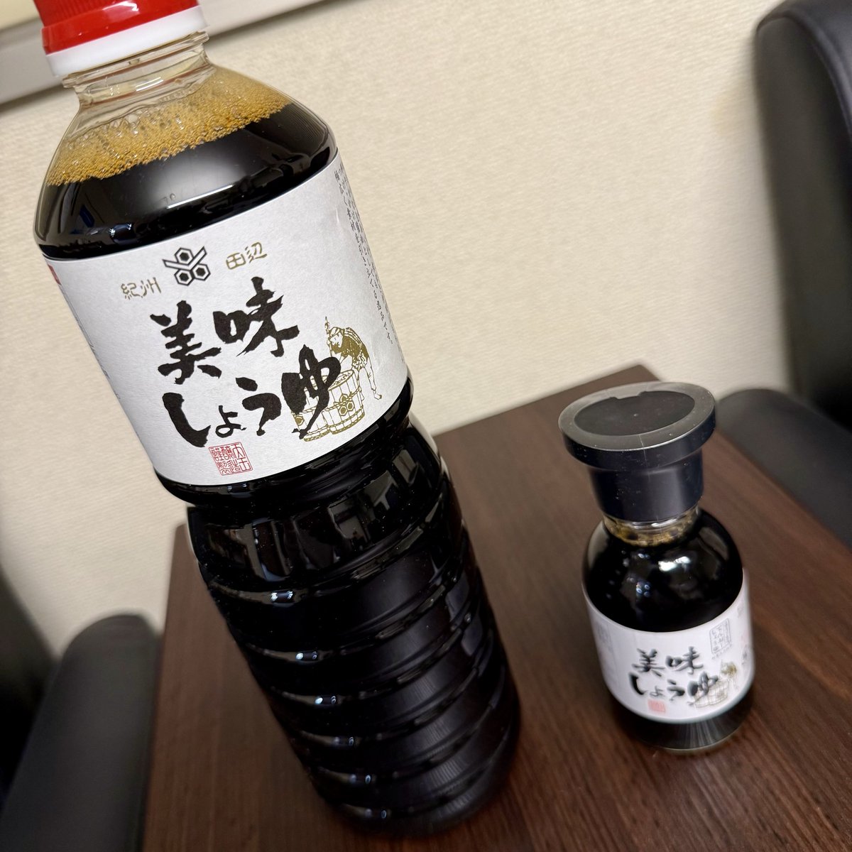 stgtk0241's tweet photo. #和歌山県　#天王醸造　#美味醤油
#美味しすぎ

まって、この醤油まじで美味い https://t.co/qBtClArWlr