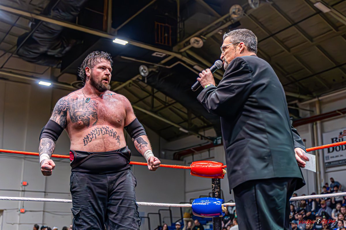 vmpix1's tweet photo. The moment you find out you get a title match against @DijakFYE at @LWMaine #LiveAtMadrids on June 20th. https://t.co/rI9euvMADU