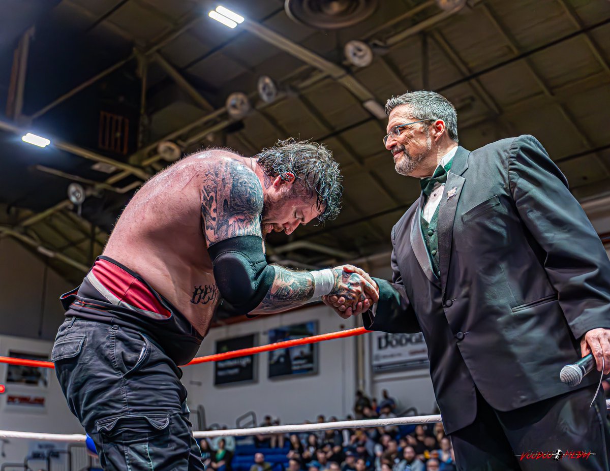 vmpix1's tweet photo. The moment you find out you get a title match against @DijakFYE at @LWMaine #LiveAtMadrids on June 20th. https://t.co/rI9euvMADU