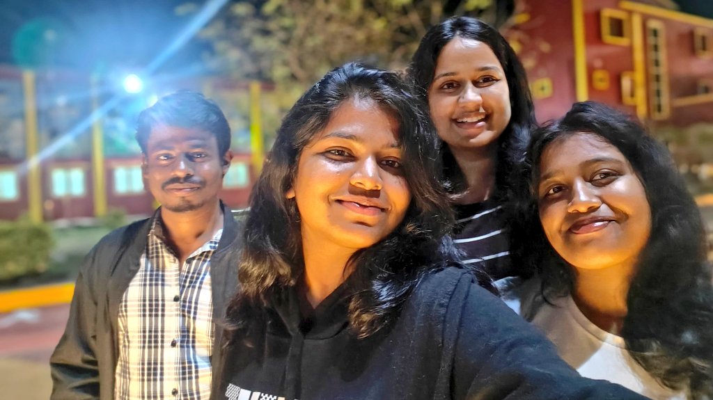 jayaprakashone's tweet photo. dear sisters  this friendship moment never be return but, it remain with infinity when see anyone at any position proudly say one sentence "the person is my friend" the memorable day of study time friends Rutu, Sanji, Alisha and i the writer ✍️ https://t.co/BR3CJIoZiy