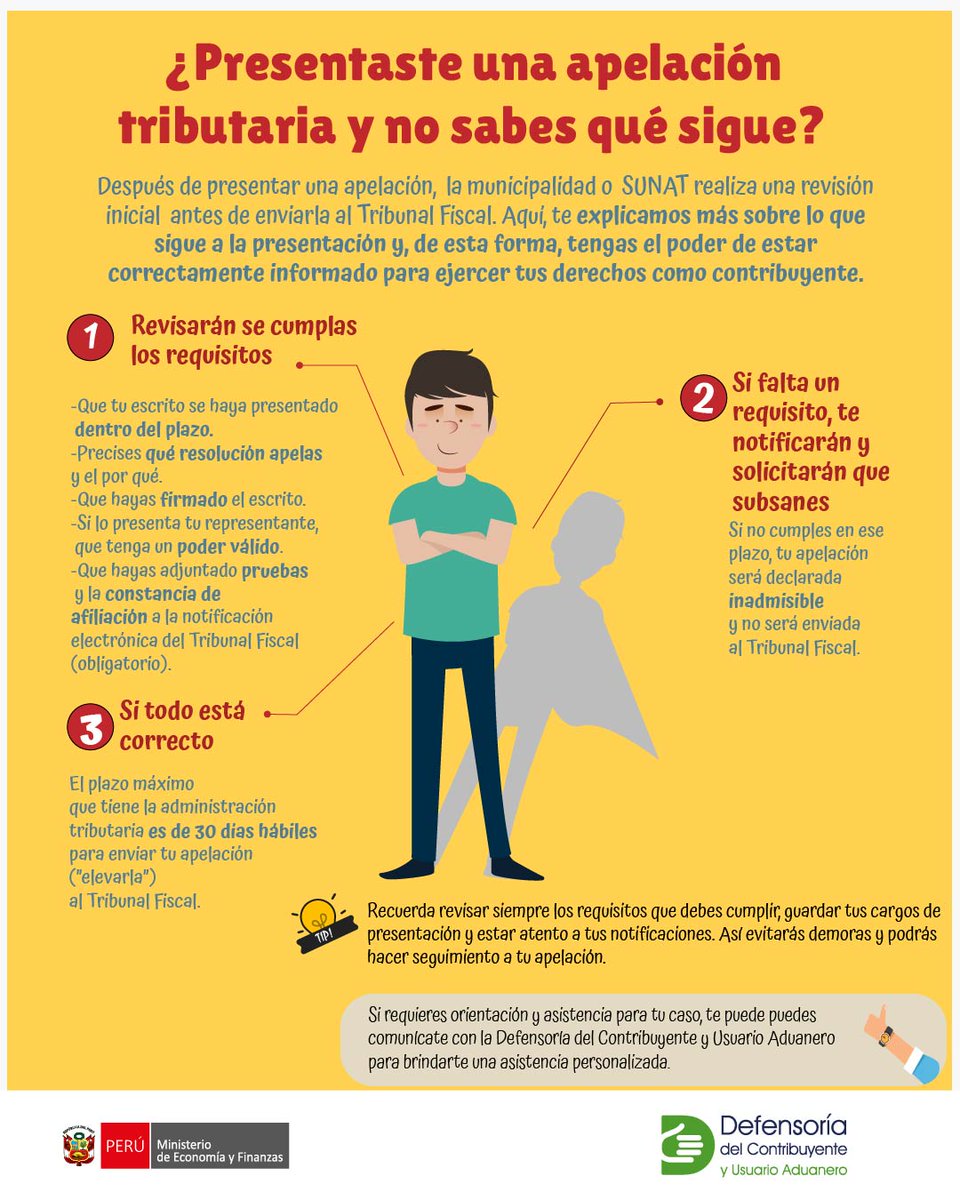 DefContrib's tweet photo. 📣 Información clave en una #ApelaciónTributaria https://t.co/BqBdsG5Ltw