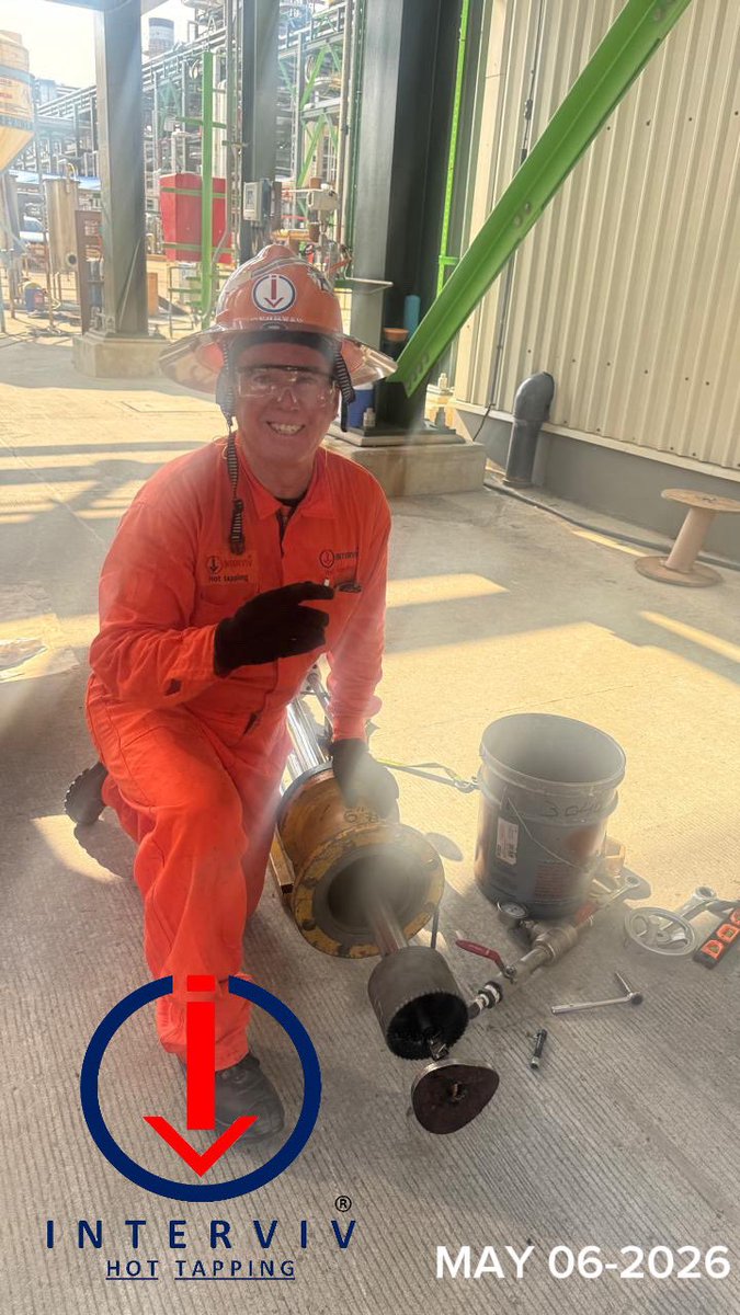 interviv1's tweet photo. HOT TAPPING

@alejandroquirog 

@interviv1 

@destacados @fansdestacados @todos 

https://t.co/E45MSvvJOV 

#energy #naturalgas #fittings #hottapping #hottap pipe pipeline gas pipetap teebipartida tappingmachine water petroleum hydrocarbons petroquimica refineria OilGas https://t.co/0loMkdwQ2j