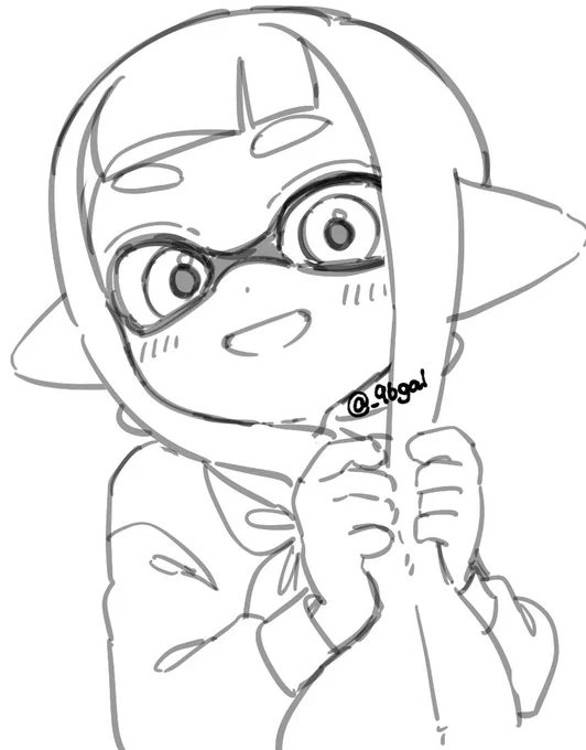 5億回は描いたポーズだけどすごく好き 