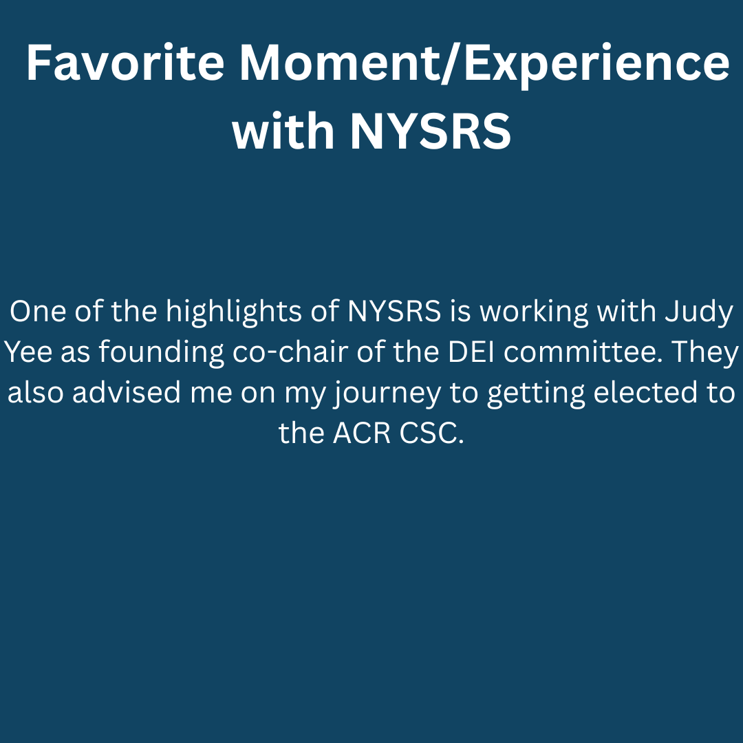 NYSRSociety's tweet photo. Introducing Dr. Kagetsu, MD, FACR, FASR, a neuroradiologist at Mount Sinai. He’s been in NYC since 1988, when he started residency, and has been an ACR /NYSRS member since 1992. He is the founding co-chair of the diversity committee for the APDR and the NYSRS. https://t.co/qee2G3OjgJ