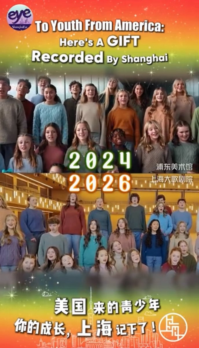 Rose42991316's tweet photo. #WhyChina#ShanghaiLetsMeetForMelody #SameAgeSameDream #OneVoiceChildrensChoir

There's so much more that connects us than divides us. One Voice returned to Shanghai for Year 3! https://t.co/tWAsItFtj7