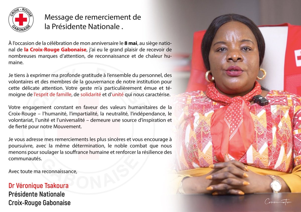 CROIX-ROUGE GABONAISE tweet media