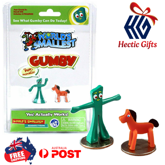 HecticGifts's tweet photo. NEW - The World's Smallest Gumby & Pokey
https://t.co/vPKZrtY2GQ
#New #HecticGifts #SuperImpulse #SI #WorldsSmallest #Bendable #GumbyAndPokey #Collectible #Gumby #Pokey #Minature #FreeShipping #AustraliaWide #FastShipping https://t.co/rSiuNGQDvj