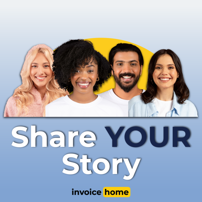 InvoiceHome's tweet photo. We want to hear from YOU! Share your experience with Invoice Home today! https://t.co/Xq5Ia8dbyE https://t.co/1rQFnJGqnj