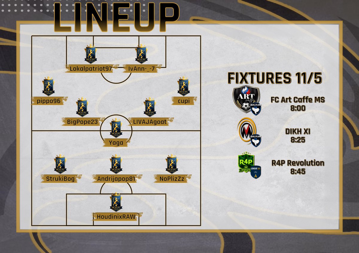 HCU FC eSports tweet media