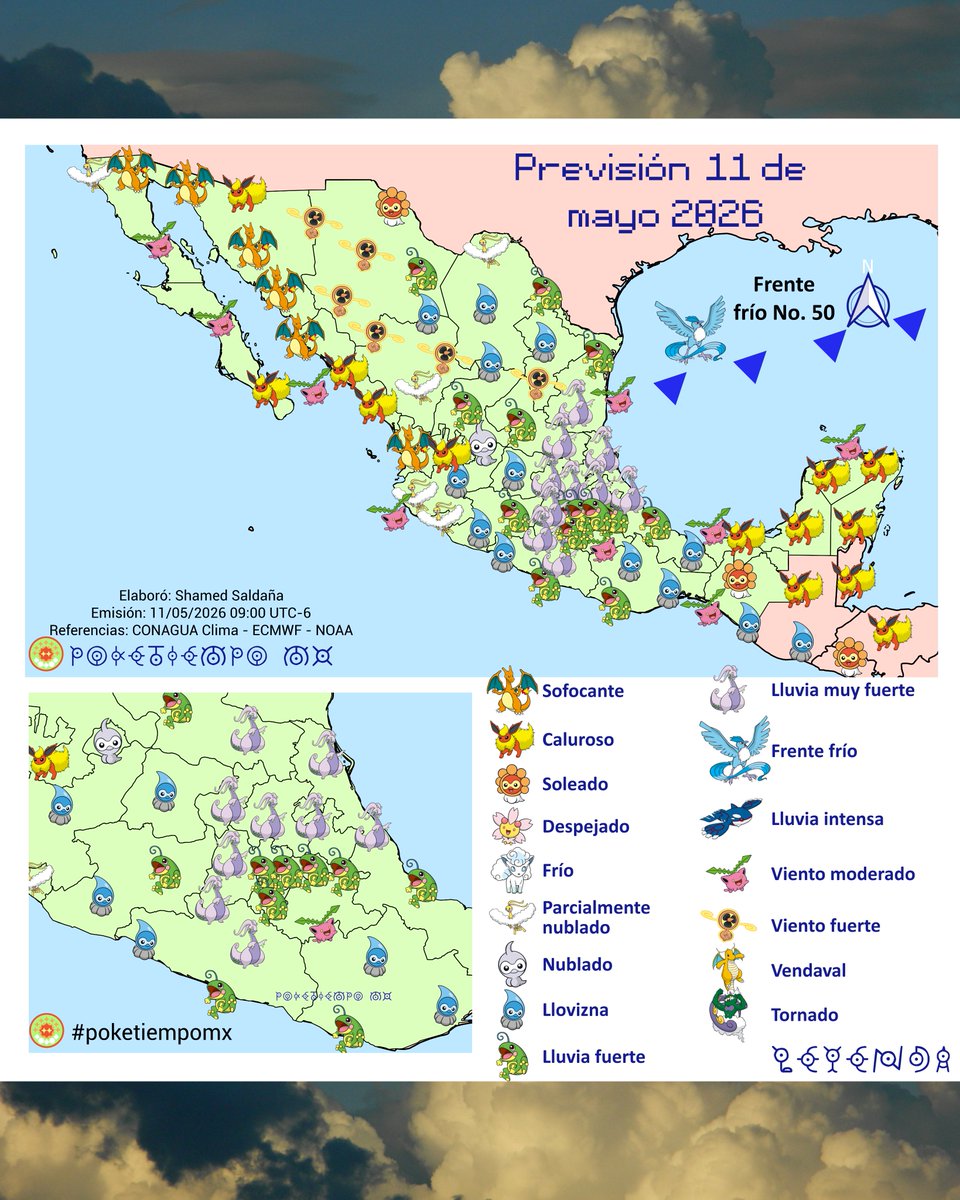 Poketiempo MX 🌪️⛈️☂️ tweet media