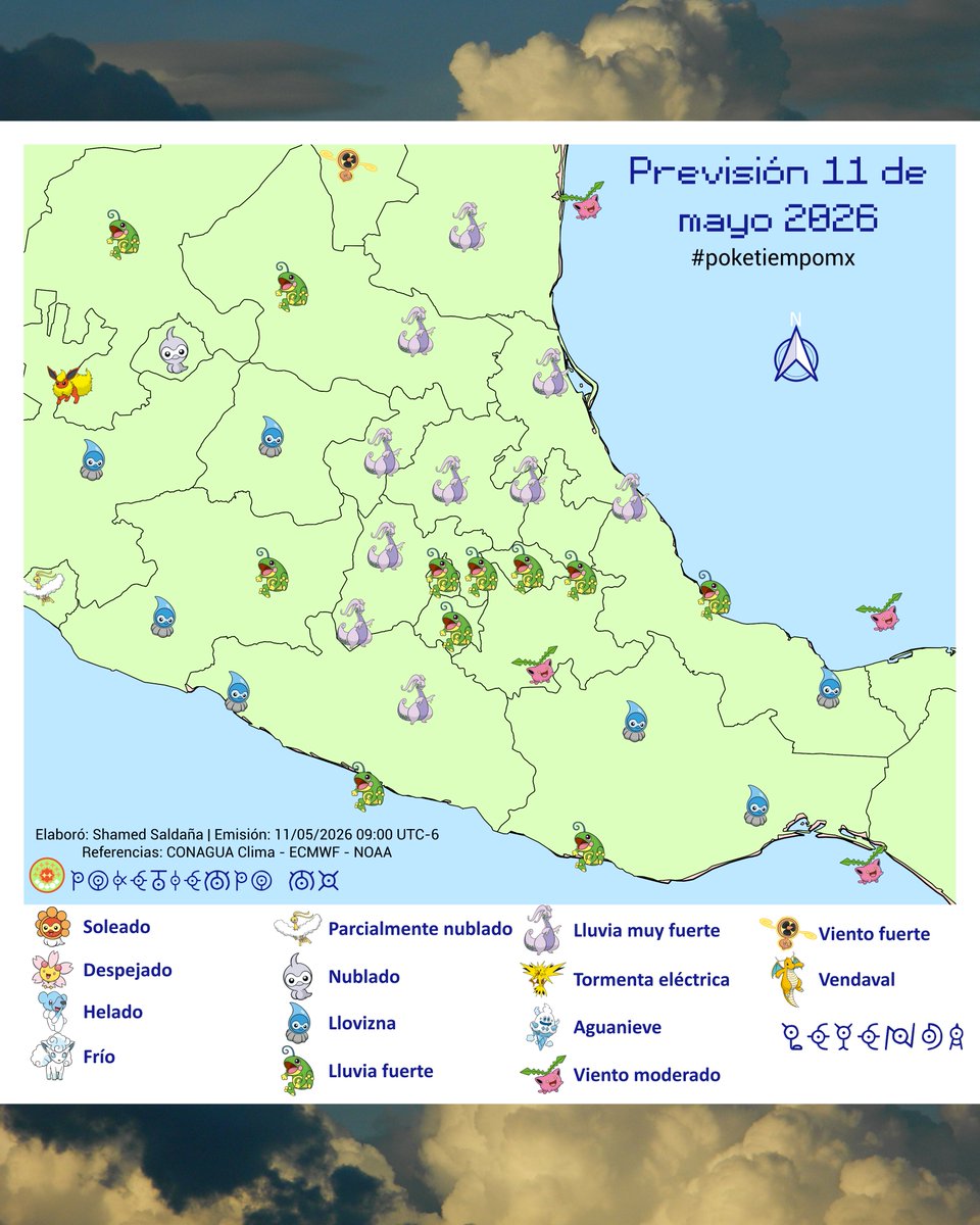 Poketiempo MX 🌪️⛈️☂️ tweet media