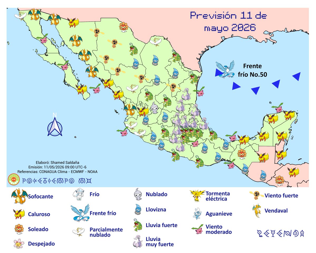 Poketiempo MX 🌪️⛈️☂️ tweet media