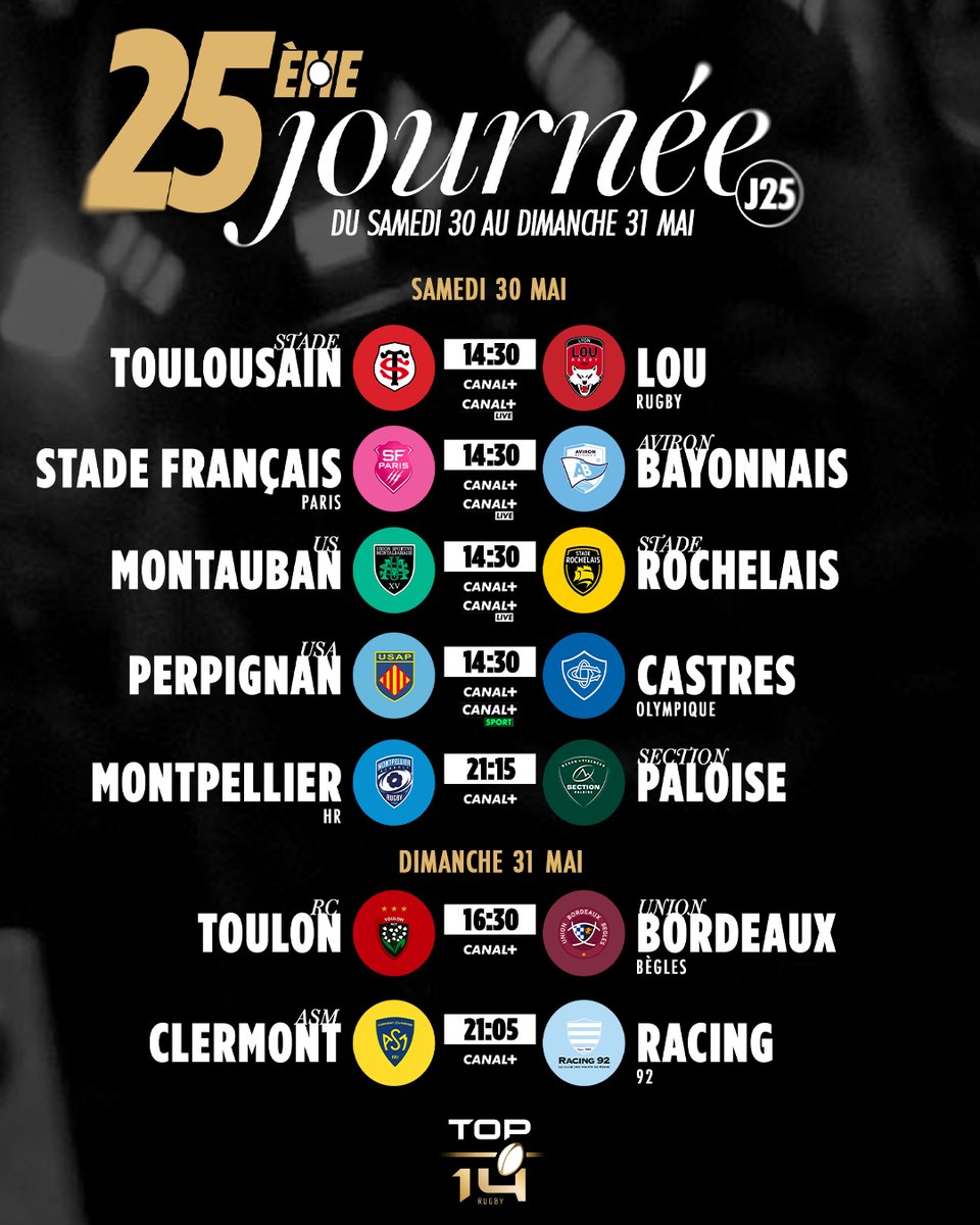 TOP 14 Rugby tweet media
