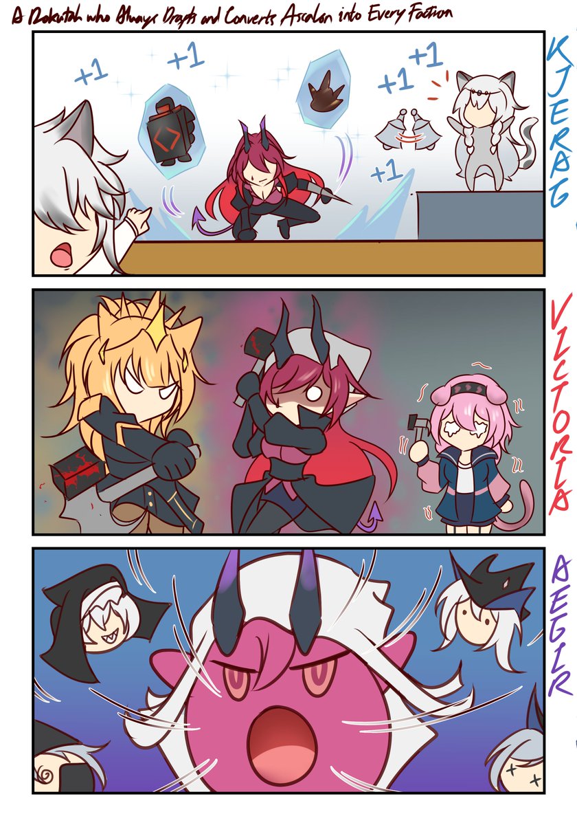 kilyasy's tweet photo. A dokutah who always drafts and converts Ascalon into every faction
#Arknights #アークナイツ https://t.co/SfVl2T7ulm