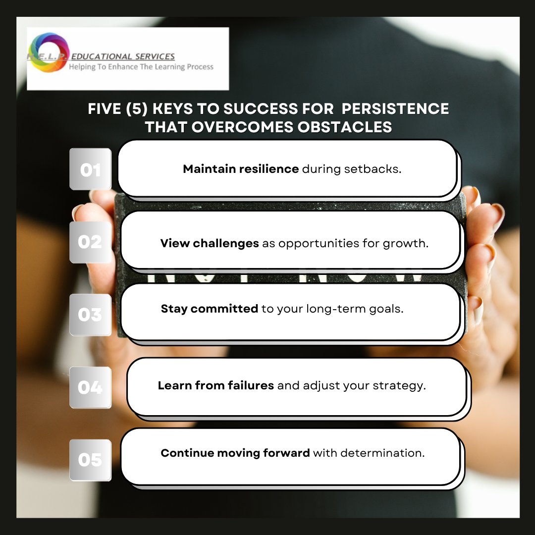 helpeducations2's tweet photo. Persistence &amp; Obstacles.

#5Keys #HELP #Success https://t.co/gsvlDT4hzG