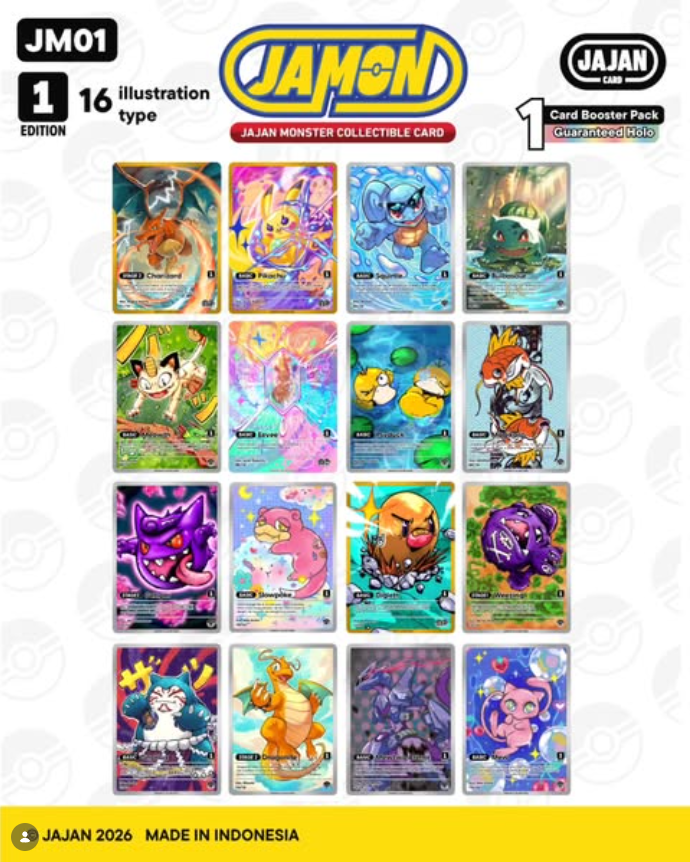 Mejikku_'s tweet photo. GUYS!! yang suka Pokémon mana suaranyaa ?!😆
Di table partner-nya Mejikku #CF22 bakal ada JAJAN CARD SHOP yang open sketch commissions Pokémon cards lho!
Ada collectible cards keren lainnya dari illustrator2 Indonesia pastinya
bisa kepoin di sini 😆https://t.co/kXAAZZ65fT https://t.co/8btCVceykW