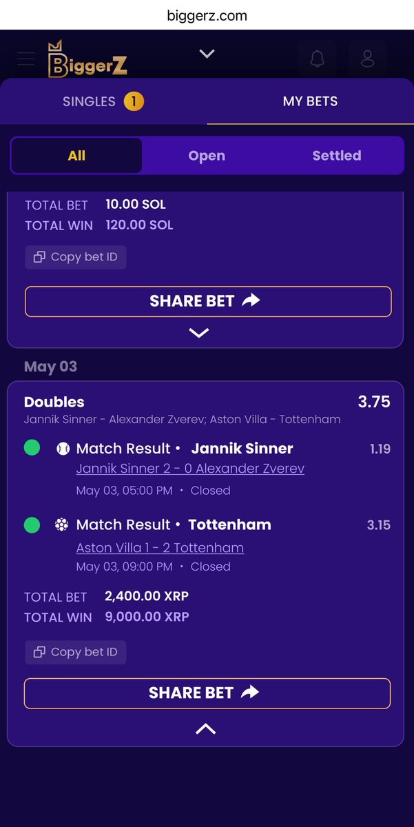 Nimra_shabzaidi's tweet photo. Booked a smart double on https://t.co/AAs1xIfBtK and turned 2,400 XRP into 9,000 XRP instant win smooth interface & fast payout. Loved how easy withdrawals were. Solid platform for crypto bettors highly recommend! #BiggerZ #FastWithdrawal #OnlineCasino #CryptoCasino https://t.co/NBENgM8hpE