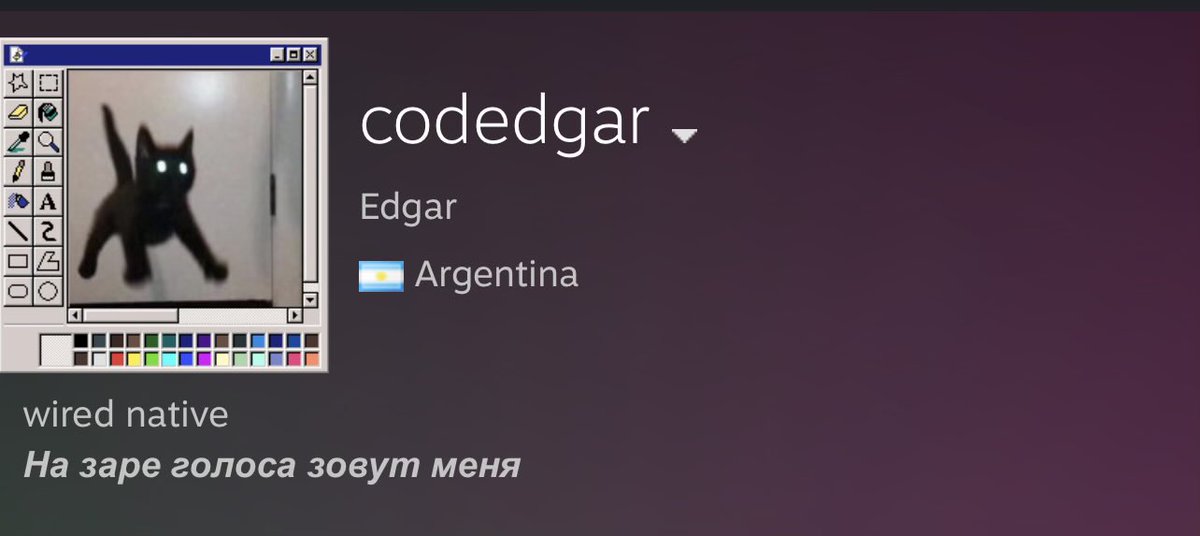 Codedgar tweet media