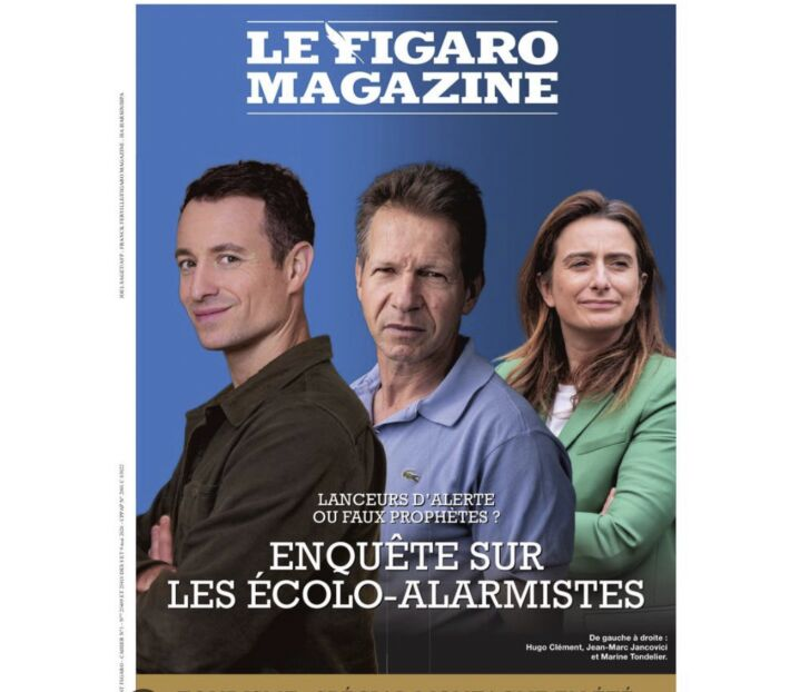 ReponseVerte's tweet photo. Ceci est une vraie Une du Figaro Magazine 🤢

Pour rappel : les dix plus grosses catastrophes climatiques de 2025 ont coûté au moins 120 milliards de dollars, peut être que l'argument financier leur parlera 🤡 https://t.co/oOW3jo6PXN