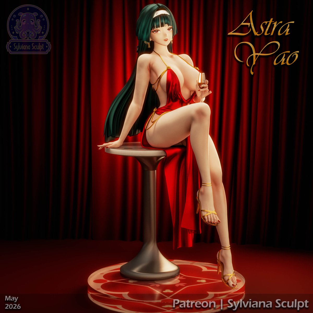 Sylviana_Sculpt's tweet photo. Astra Yao for 3d printing complete 💋
#zzzero #AstraYao #zenlesszonezero https://t.co/st0QkWxZ1t