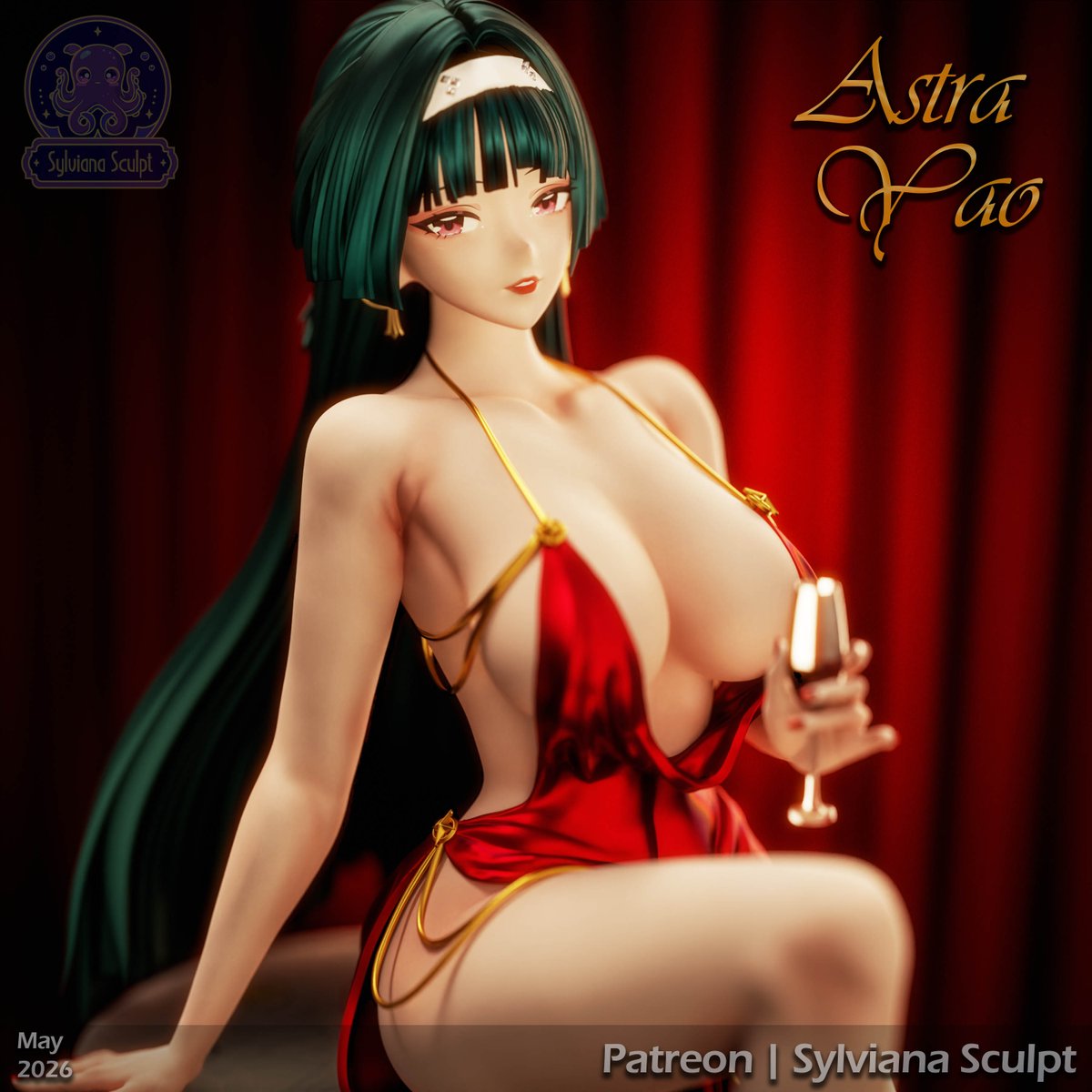 Sylviana_Sculpt's tweet photo. Astra Yao for 3d printing complete 💋
#zzzero #AstraYao #zenlesszonezero https://t.co/st0QkWxZ1t